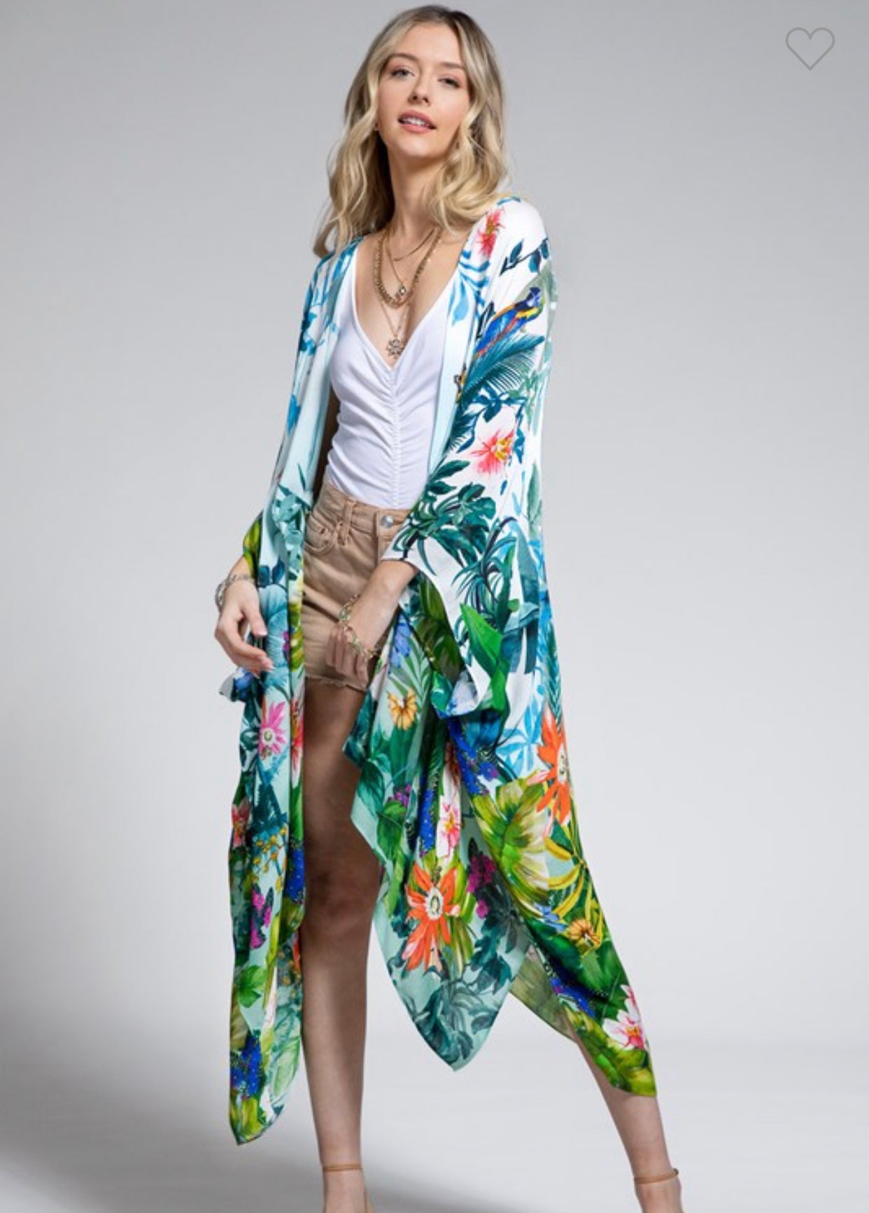 Tropical Rainforest kimono